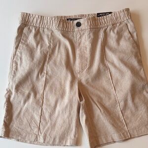 Michael Kors Beige Flat Front Men's Shorts